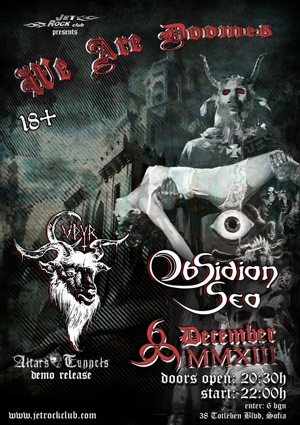 UPYR, OBIDIAN SEA poster