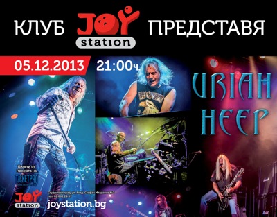 uriah heep, joy station