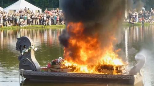 dave-brockie-viking-funeral-aug-2014