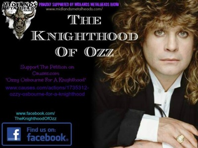 ozzy knighthood